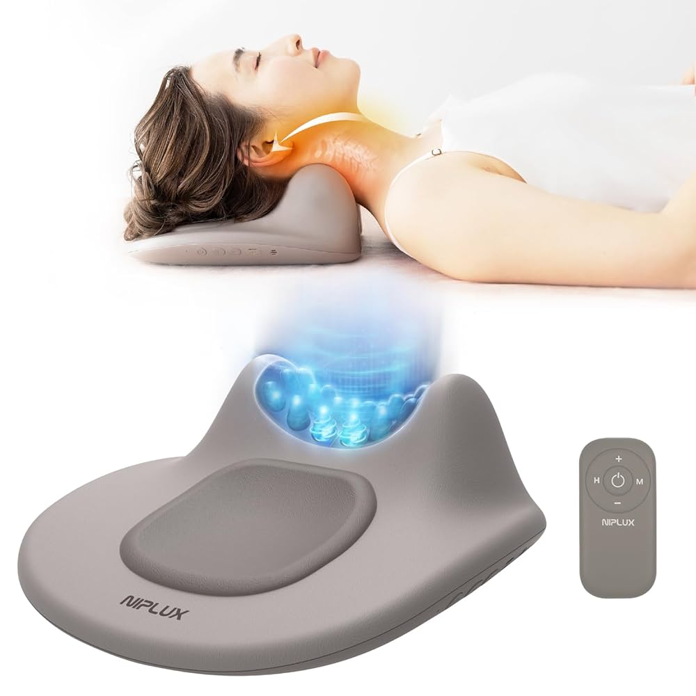 Amazon.co.jp: NIPLUX ネック リラックス 首 肩こり 温熱 電動 5